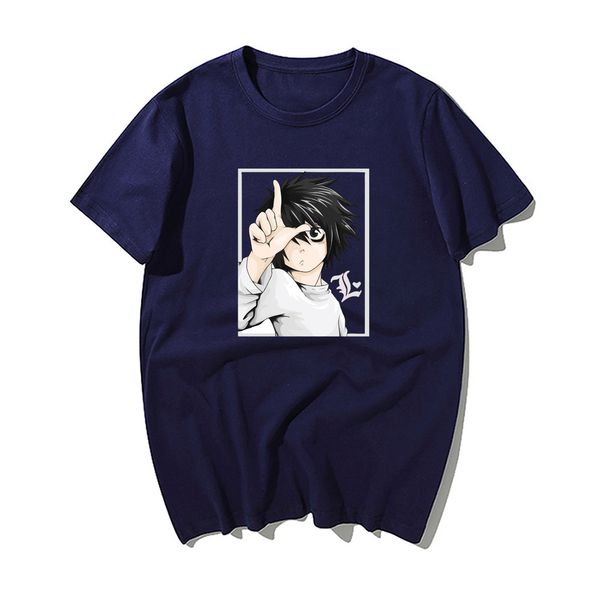

new 2019 death note print t shirt man fashion japanese anime tshirt funny summer cotton tshirt hip hop harajuku streetwear