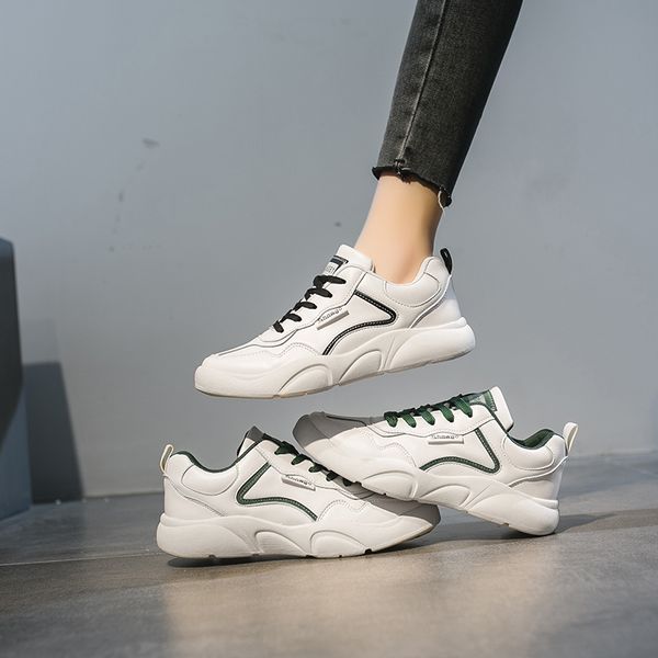 

ins fashion ladies platform casual shoes spring and summer mesh women casual flat shoes air-permeable white platform flats, Black