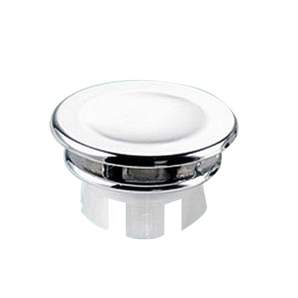 

sink round ring overflow spare cover tidy chrome trim bathroom ceramic basin