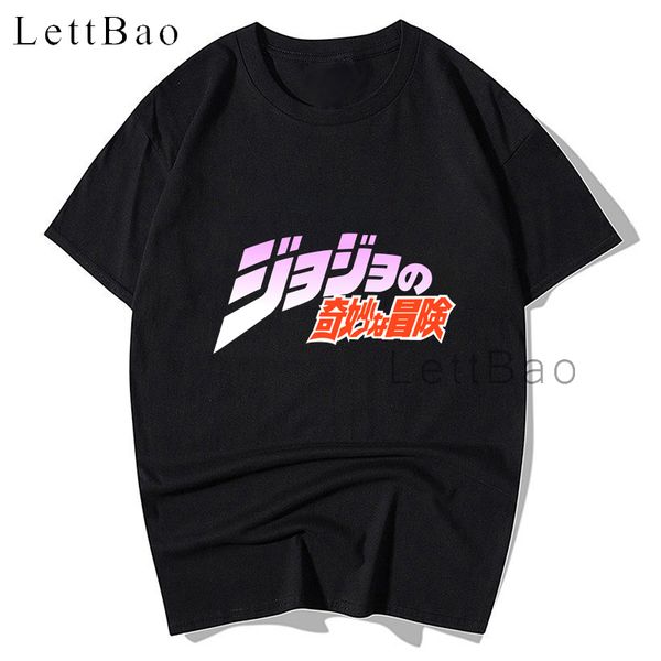 

showtly cool men/women t shirt jojo bizarre graphic print adventure cool japanese anime style soft plus-size cool tee 2020