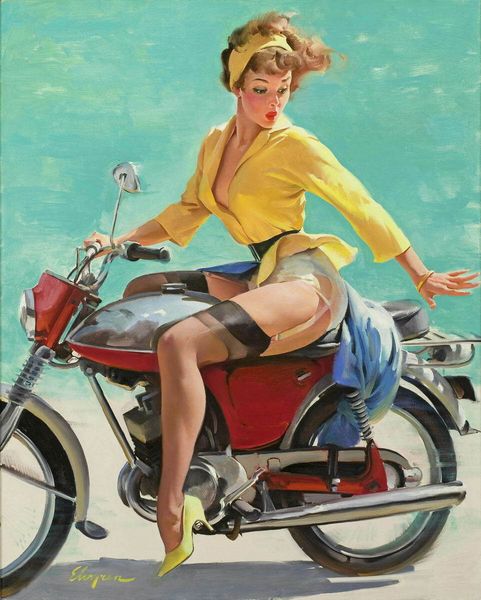 

gil elvgren pin up girls home decor handcrafts /hd print oil painting on canvas wall art canvas pictures a583