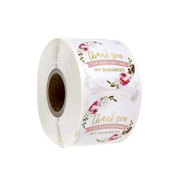 

печать наклейки выпечка этикетки свадьба ручной работы цветок спасибо этикетки ручной работы канцтовары клей diy наклейки yxlgcd dh_niceshop