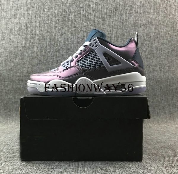 

new 4 with box 2019 iv chameleon mens basketball shoes 4s sports baskets trainers chaussures de designer zapatos de baloncesto sneakers