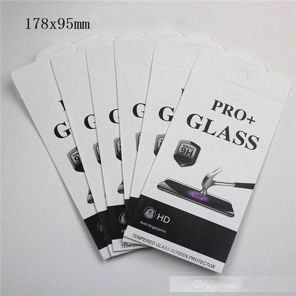 

paper retail package for iphone xs max x 8 7 6s plus samsung tempered glass screen film protector wholesale