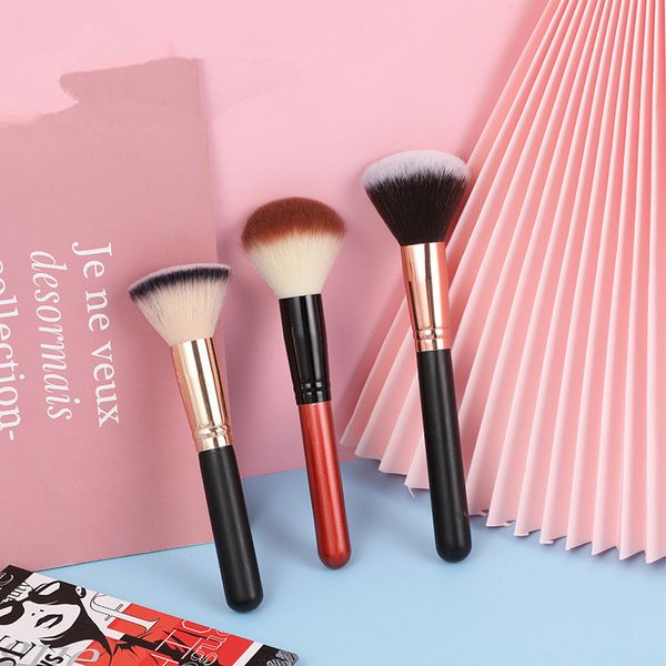 

makeup liquid foundation powder brush set blush eye shadow concealer lip eye makeup brush cosmetic beauty tools
