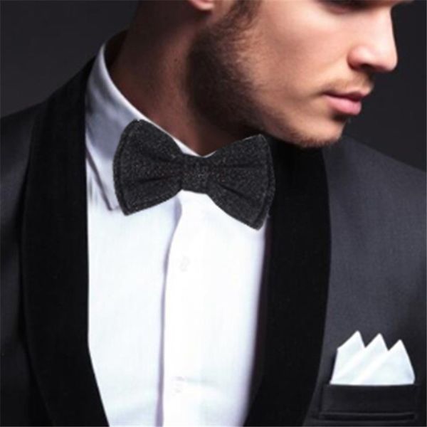 

classic gifts men satin bowtie necktie for wedding party adjustable bow tie knot women accessories, Blue;purple