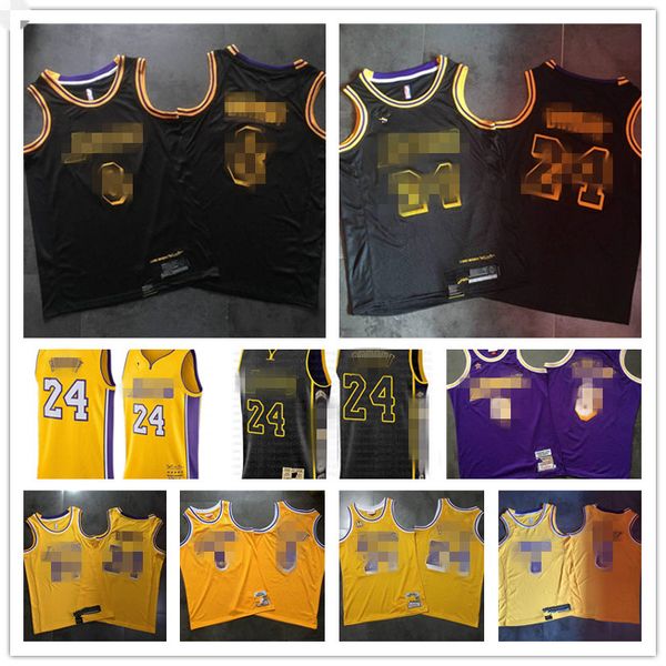 

los angeles bryant davis james swingman city lakers throwback authentic 2008-09 96th 60th swingman basketball jerseys, Black