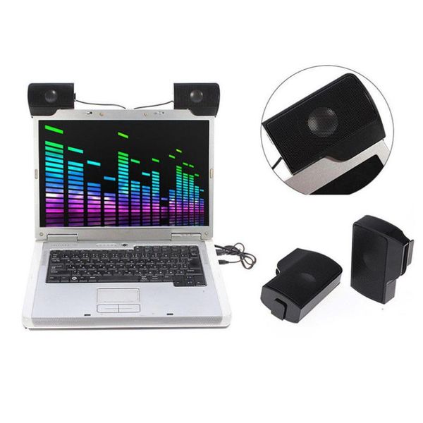 

2020 speaker portable usb multimedia for lapxp vista win 7 mac and osx computer stereo clip speaker soundbar mini