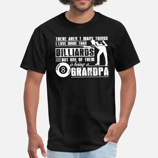 

billiards grandpa t shirt men customized tee shirt round neck vintage sunlight building spring novelty shirt