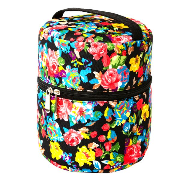 

diffuser carrying case home flower print aromatherapy bags travel essential oil