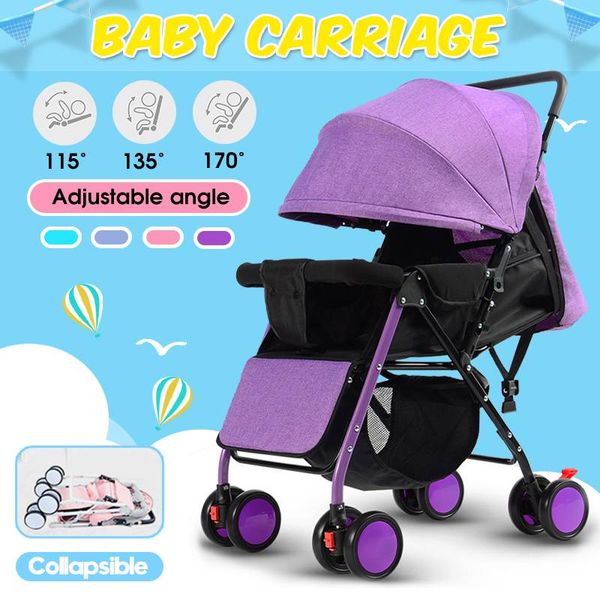 

portable folding baby stroller lying dampening high landscape stroller carriage baby newborn four seasons use