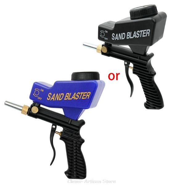 

anti-rust protection air spot sand blaster gravity feed sandblasting handheld pneumatic feed easy carry au 19 20 dropship