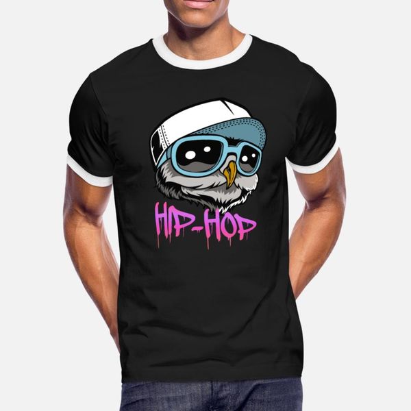 

hip hop owl urban shirts t shirt men designs 100% cotton s-xxxl outfit crazy fashion spring autumn letters shirt