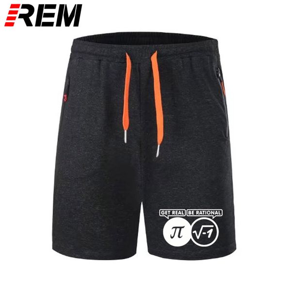 

rem short pants style get real be rational maths science geek pi funny men print cotton short sleeve gift men's panties