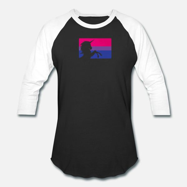

bisexual unicorn bi pride flag shirt t shirt men knitted cotton o-neck basic solid cute humor spring trend shirt