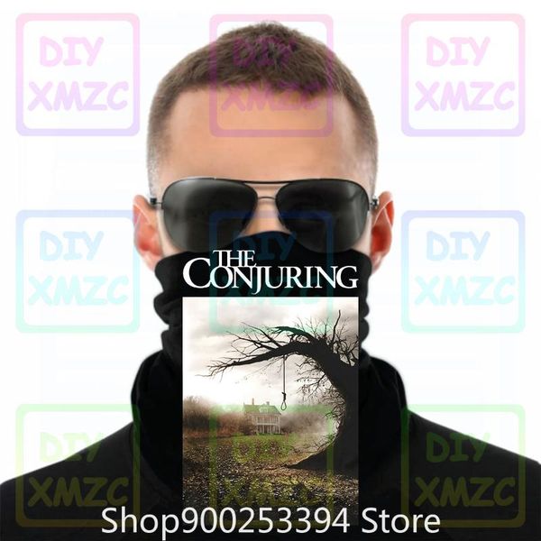 

the conjuring & quotmovie poster & quot bandana - through 7x, Blue;gray