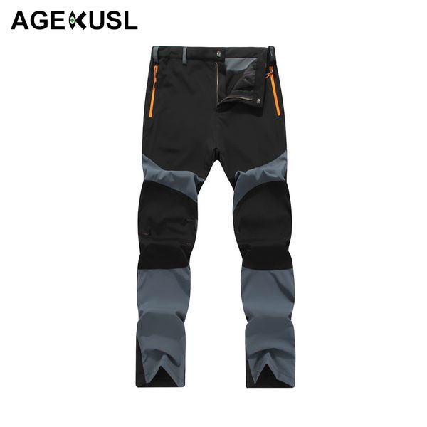 

racing pants twe upf 40+ men summer quick dry anti-uv elastic durable trousers cycling mtb bike bicycle camping hiking sport, Black;blue