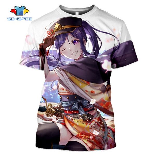 

men anime loli girl love live 3d print shirts graphic graphic funny men clothing