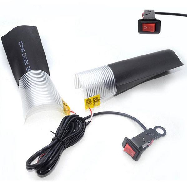 

universal 12v motorcycle electric heating grip pad electric heating handle refit hand set car styling auto car accessory grips