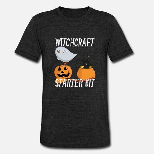 

witchcraft starter kit cat witch funny design for t shirt men printing 100% cotton round collar pictures graphic spring autumn shirt