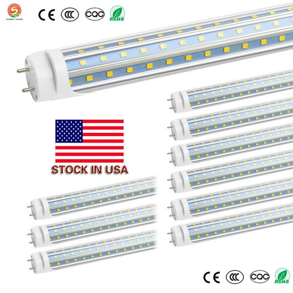 Tubo de LED T8 4FT 60W 22W 28W 4 pés branco frio 100LM W SMD2835 1,2M 4' LED lâmpada fluorescente tubo de substituição