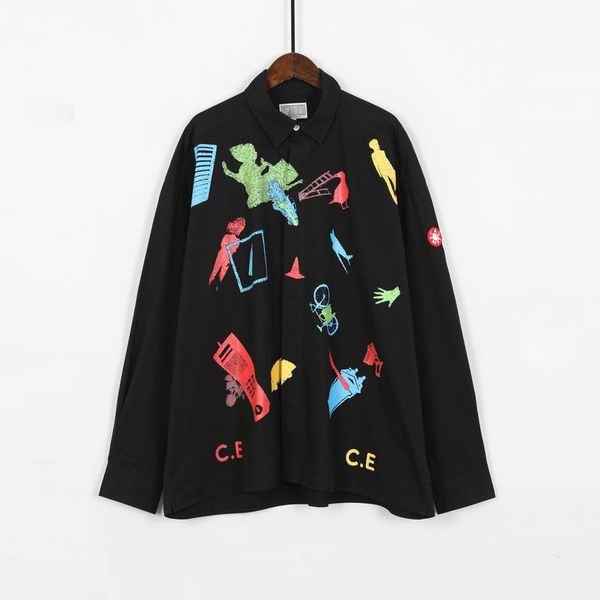 

jacket color loose shirt coat long sleeve jacket xl dongguan_ss, White;black