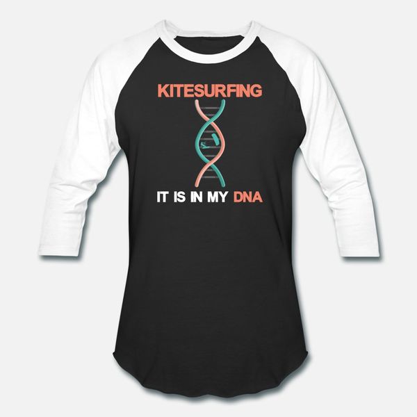 

kitesurfing dna t shirt men designing tee shirt size s-3xl homme famous funny spring normal shirt