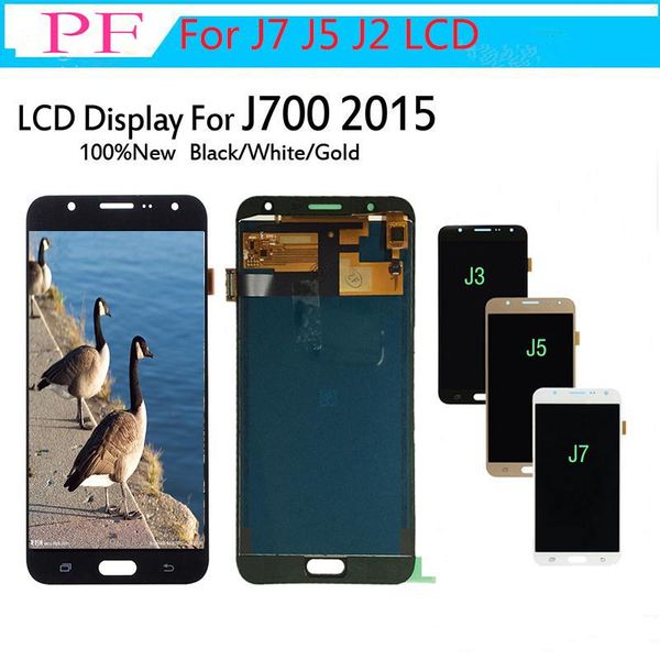 

cgjxstft lcd for samsung j2 j3 j5 j7 lcd display touch screen digitizer assembly replacement lcd for galaxy j5 j7