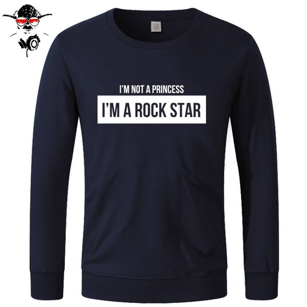 

i'm not a princess i'm a rock star sweatshirts hip hop fashion clothing crewneck hoodies style hoodies, sweatshirts