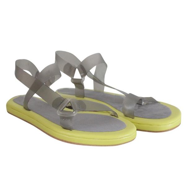 

women summer sandals flats open toe comfortable buckle strap casual beach femme shoes 2020 new style sandals #5.21, Black