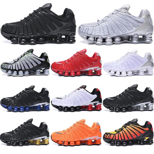 

new tl triple black bred men running shoes clay orange sunrise metallic silver lime blast mens trainer sports shoes sneakers eur 40-45