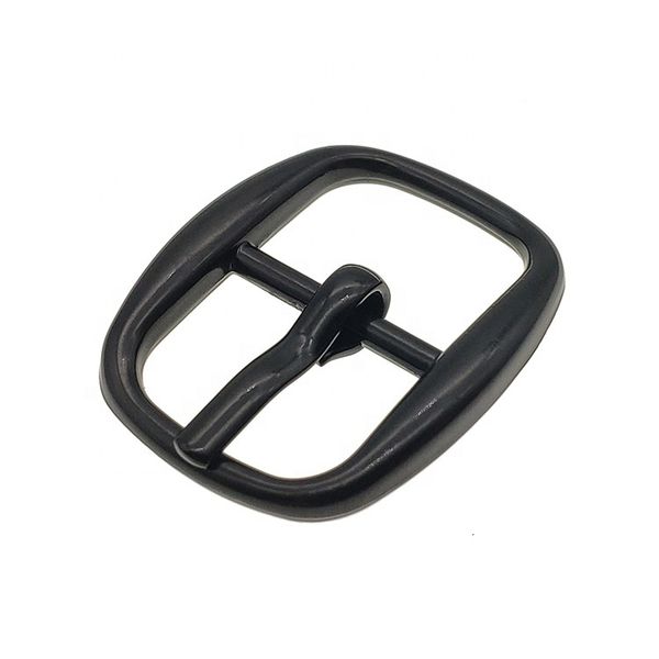 

wholesale zinc alloy garments accessories belt buckle hardware matte black handbag use pin buckle metal belt buckles, Black;brown