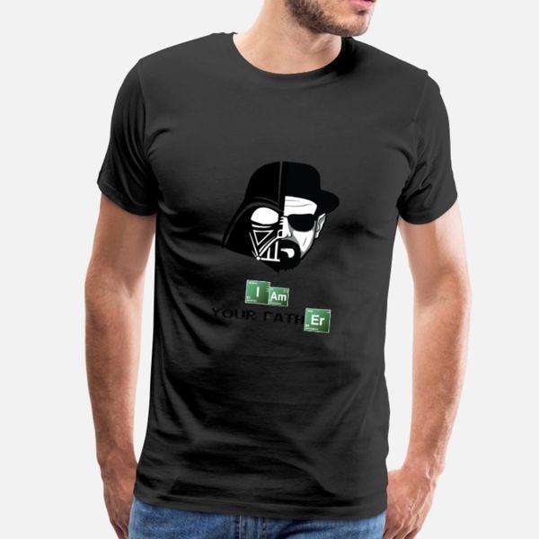 

heisenwars t shirt men design 100% cotton round collar slim crazy comical summer kawaii shirt