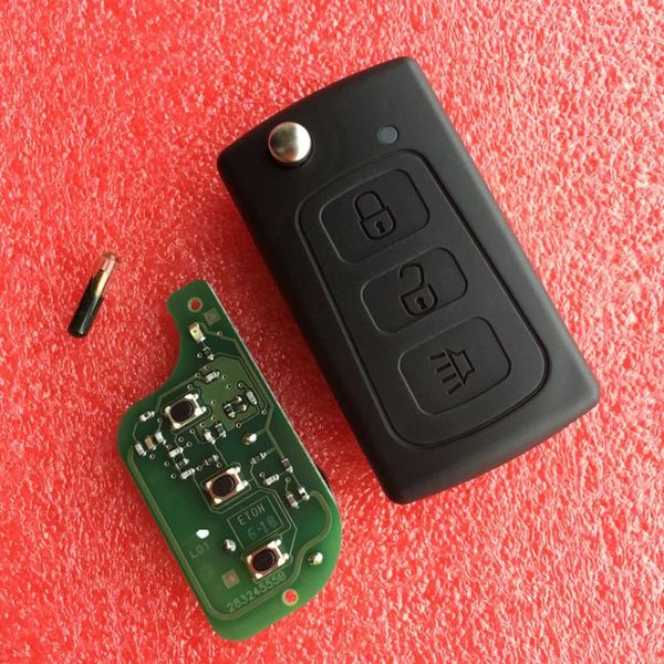 

3 buttons car remote key 433mhz with id48 chip for great wall gwm haval h3 h5 hover h3 h5 car remote key shell case cover