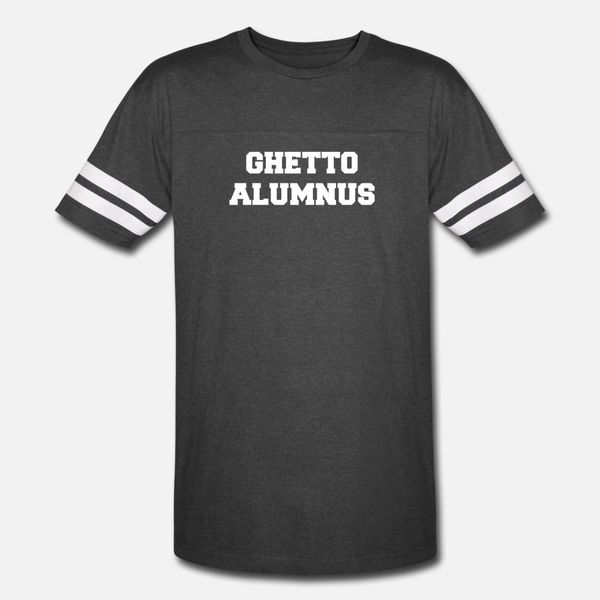 

ghetto alumnus commemorative t shirt men character cotton s-xxxl male sunlight new fashion summer style vintage shirt