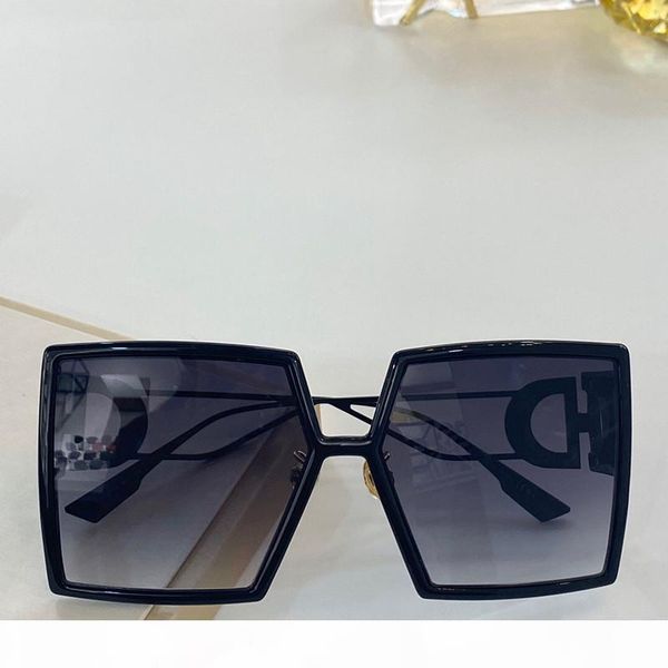 

086 designer sunglasses for women special uv protection goggle vintage big square frame come with package, White;black