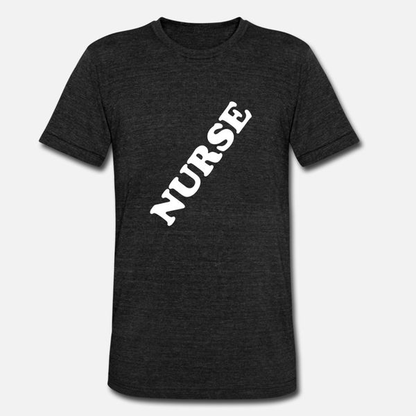

nurse t shirt men design 100% cotton round collar basic solid famous casual spring outfit shirt