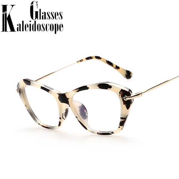 

fashion sunglasses frames vintage cat eye transparent glasses women anti-blue eyeglasses clear lenses men computer optical spectacles, Black