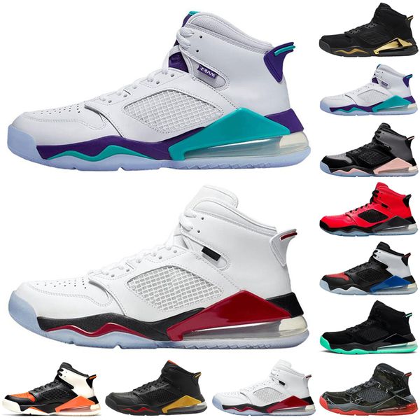 

mars 270 270s mens basketball shoes black metallic grape dmp grape fire red green glow athletic men trainers sports sneakers