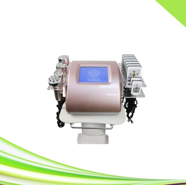 

6 in 1 spa ultr6 in 1 fat cavitation rf skin tightening zerona lipo laser slimming machine