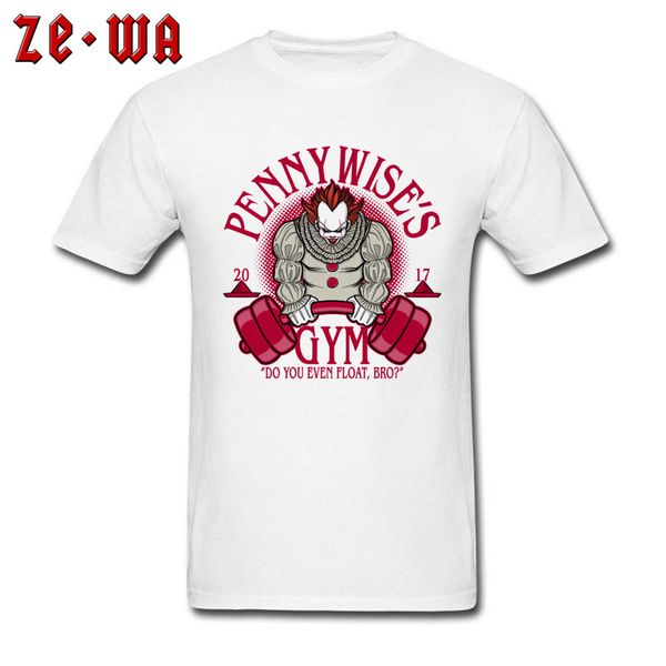 

new men's tees cool t shirt summer short sleeve clown gaming muscle weightlifting t-shirts print drop shipping