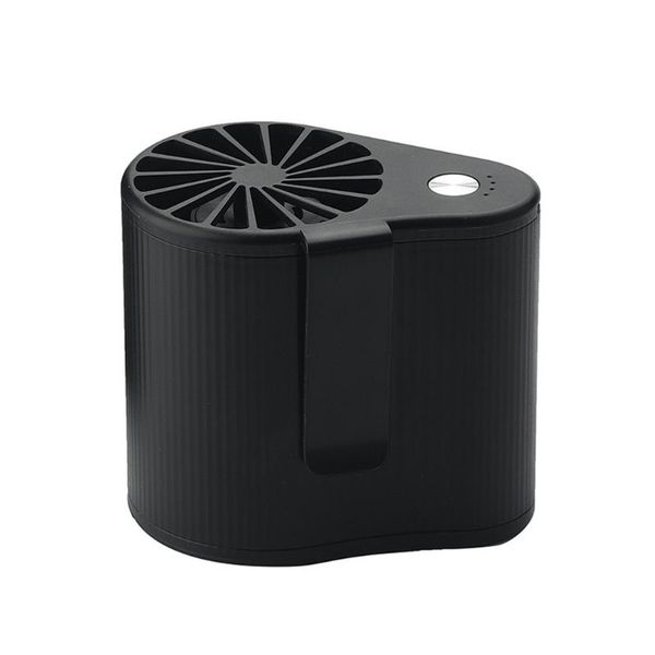 

portable small waist hanging fan usb rechargeable battery on belt hands for outdoors working sports 3 speed setting