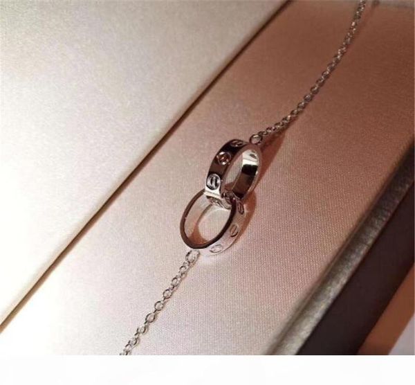 

famous designer luxury necklace 925 sterling silver crystal necklace women daily delicate single luxury jewelry christmas gifts