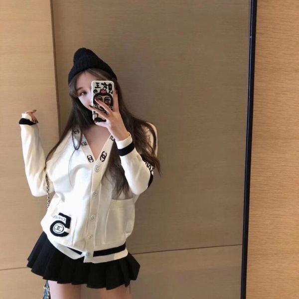 

2020 fashion man women jacket coat women winter jacket winter coat hoodies sweatshirt cardigan sweater knitwear v2, Black;brown