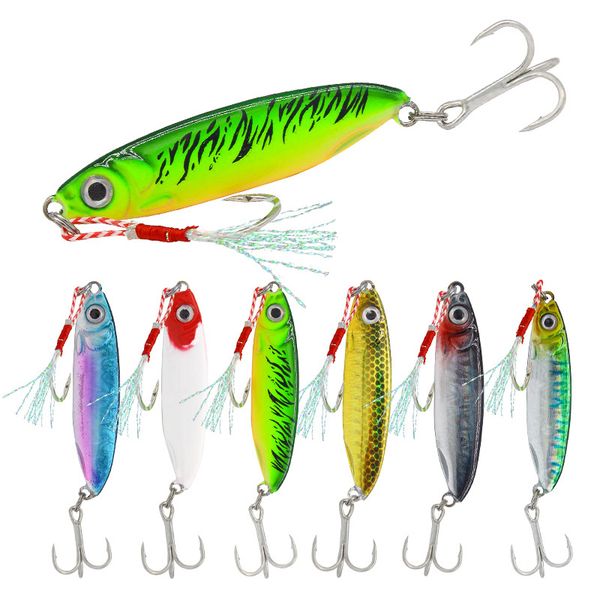 

1pc metal vib blade lure 8g 11g 16g 20g 3d eyes pencil spoon spinner balancer fishing lure hard bait fishing tackle with hook