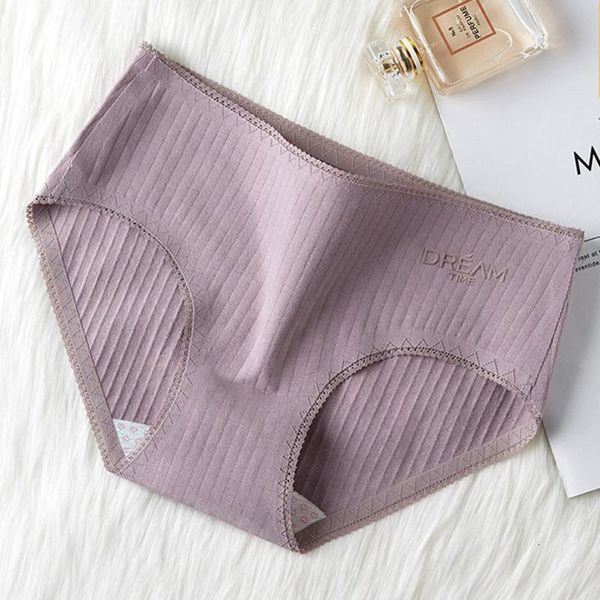 

okwish 8 colors breathable underpants cute cotton women underwear mid-rise lace girls ladies panties thin lingerie briefs, Black;pink
