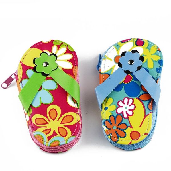 

flower slipper nail tool kit cartoon cute set de manicura stainless steel manicure care tools nail art manicure set