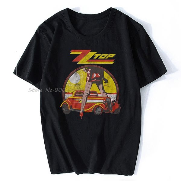 

crazy streetwear men's zz vintaged legs rock t-shirt hip hop men cotton tees harajuku tshirt