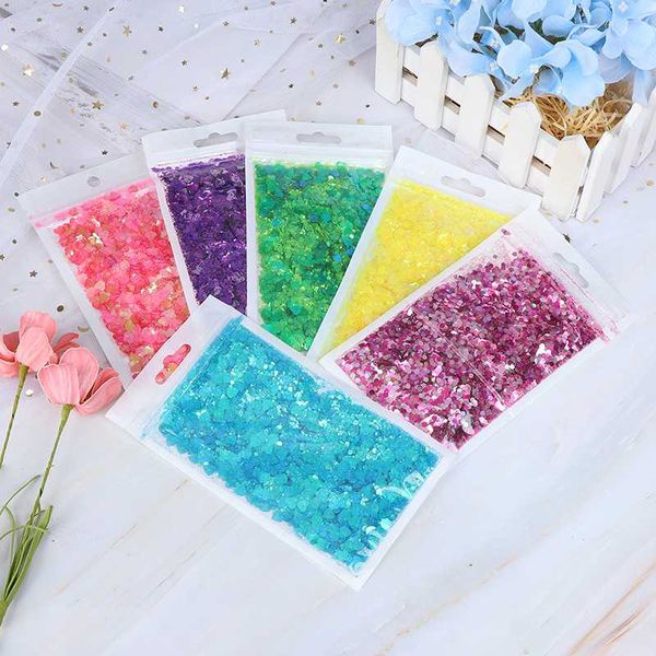 

waterproof not fade not fall off nail crystal sequins anti wear durable shining nails art diy decoration, Silver;gold