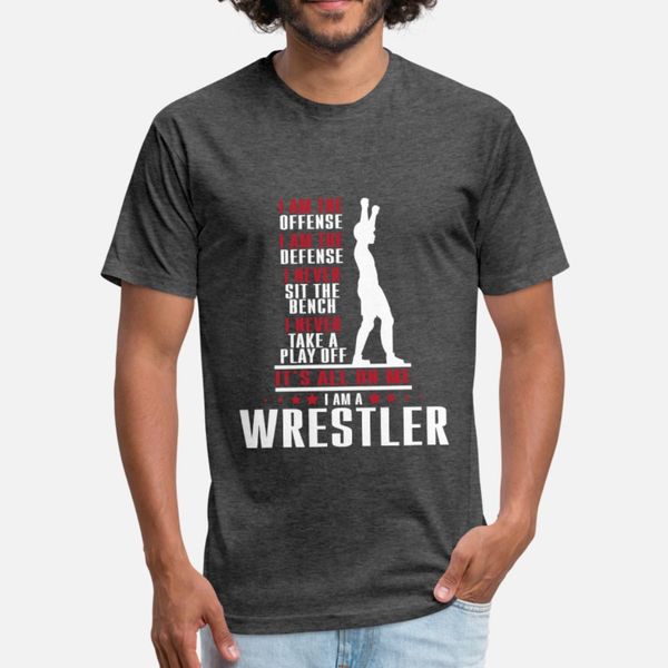 

wrestler wrestling cute gift for wrestler t shirt men knitted short sleeve euro size s-3xl clothes fit fashion summer original shirt